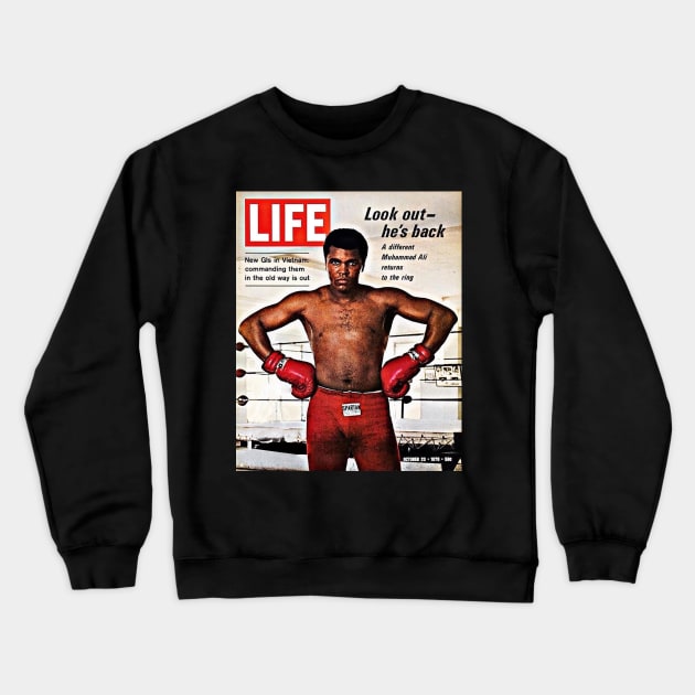 Muhammad Ali Crewneck Sweatshirt by PARIS^NIGHT